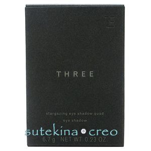  【メール便対応】THREE スリー スターゲージングアイシャドウクアッド 03 BREATHLESS PARISIAN 6.7g アイシャドウパレット
