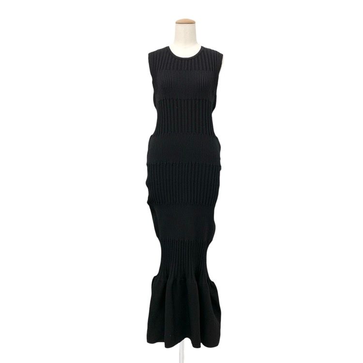 CFCL シーエフシーエル FLUTED DRESS 1 フルーテッド マーメイドドレス ワンピース ブラック 3 CF005KH001