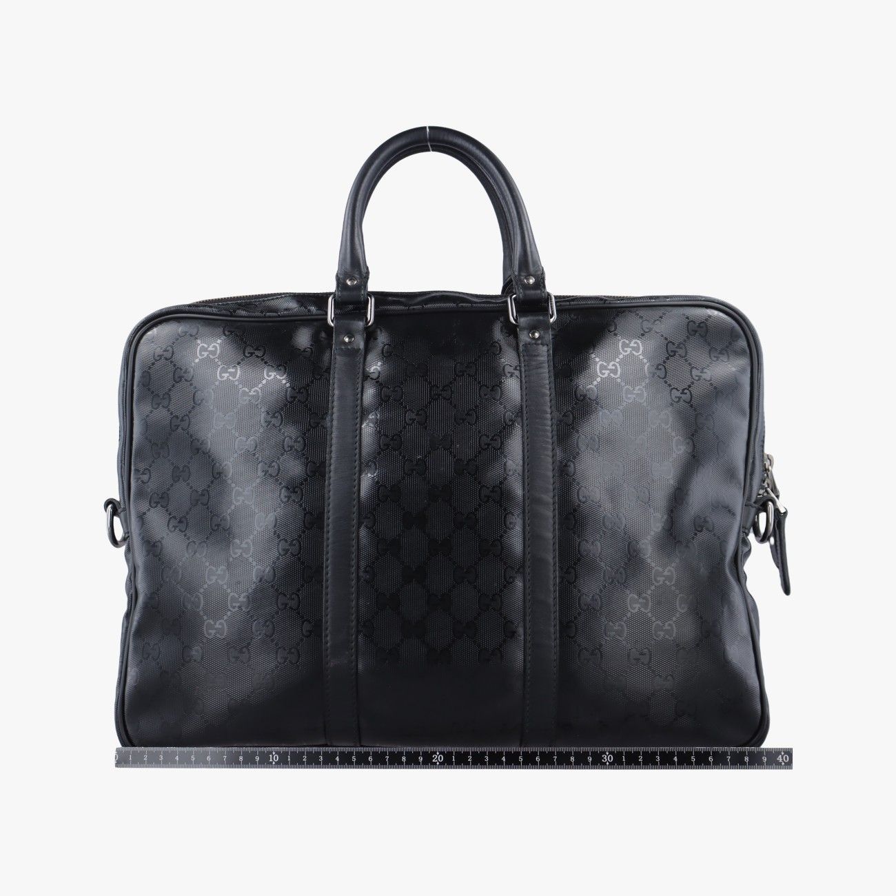 グッチGucciディアマンテブラックPVCコーティングキャンバス208463G011567899