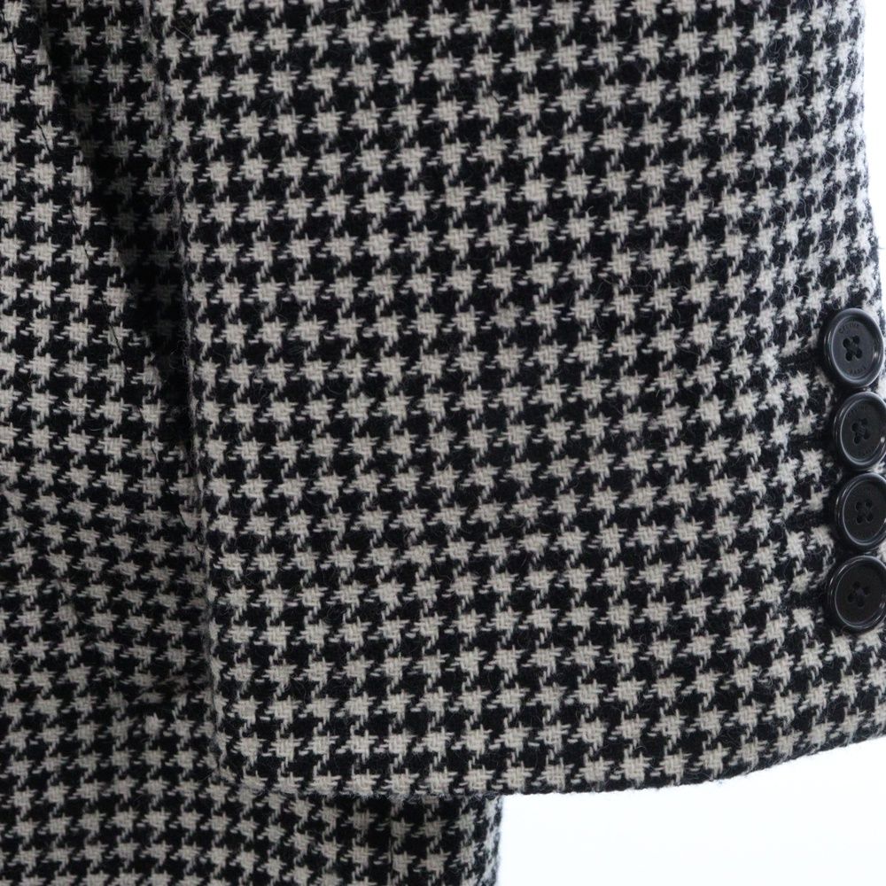 高級 CELINE セリーヌ 千鳥格子 ロング コート デザイン◎ CELINE（セリーヌ） 19AW 千鳥格子比翼マックコート ロングコート