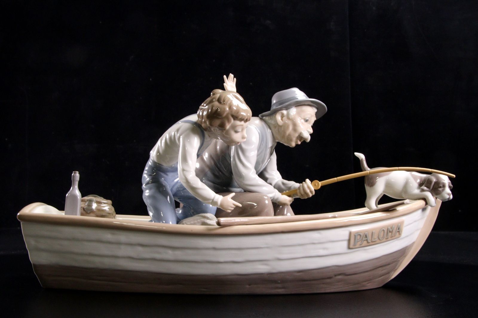 リヤドロ おじいちゃんと魚釣り Amazon.co.jp: リヤドロ(Lladro) ファミリー おじいちゃんと