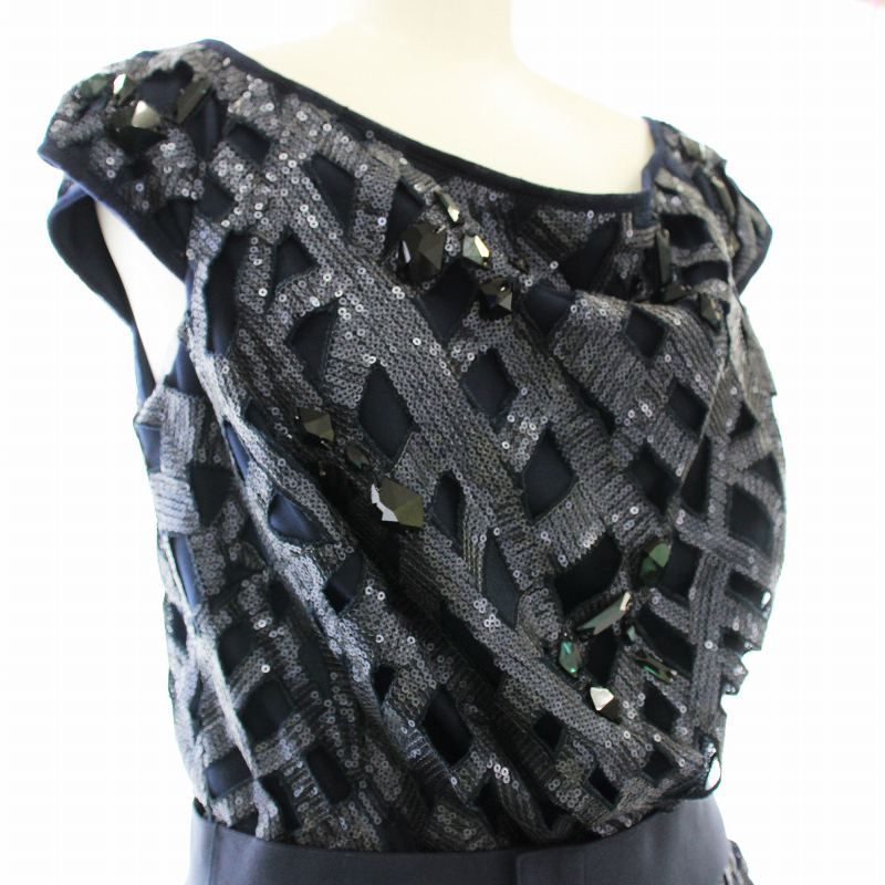 タダシショージ TADASHI SHOJI スパンコール ワンピース ドレス
