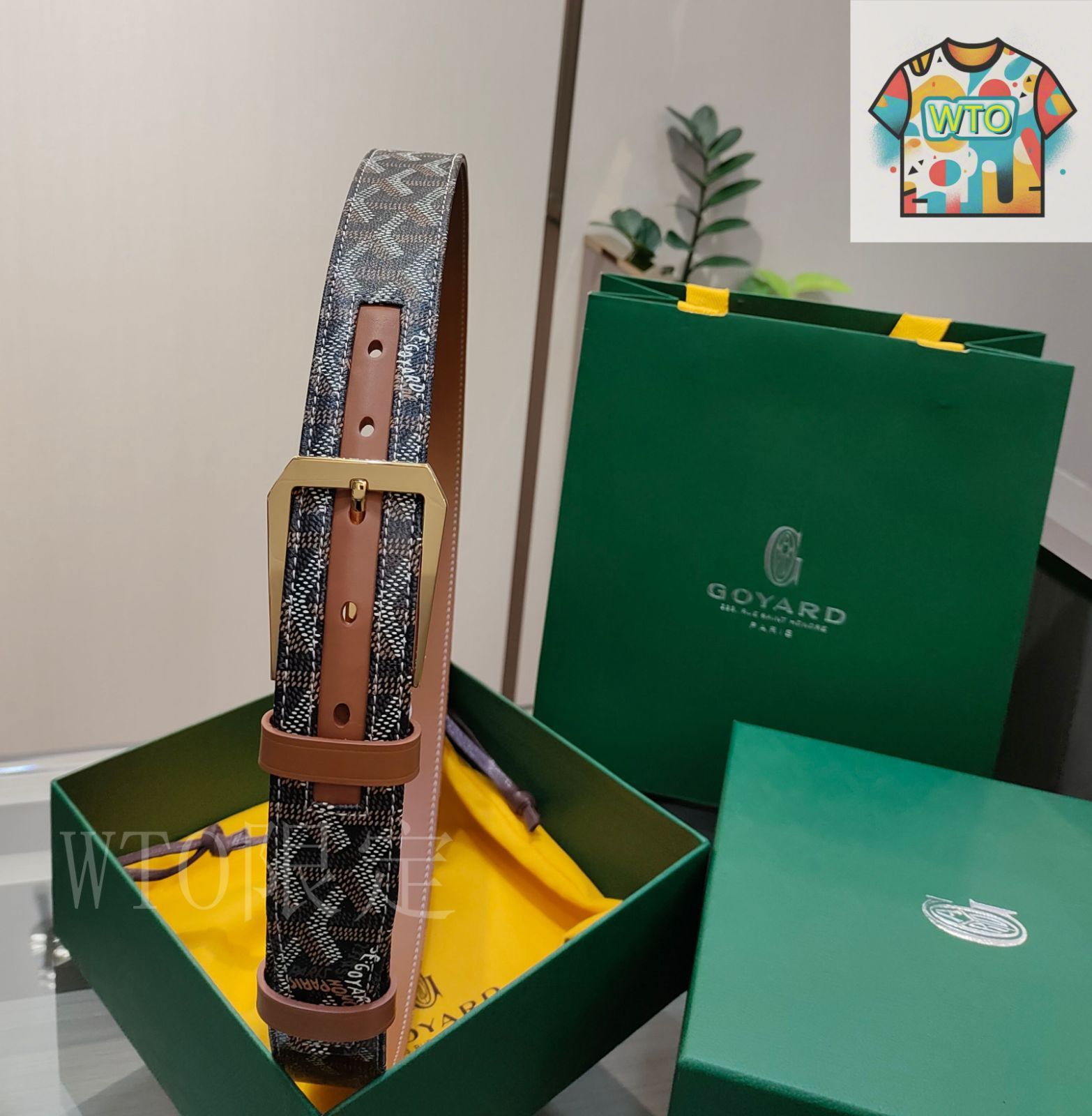 今日WTO】Goyard ゴヤール リュクサリーベルト-AV39 - メルカリ