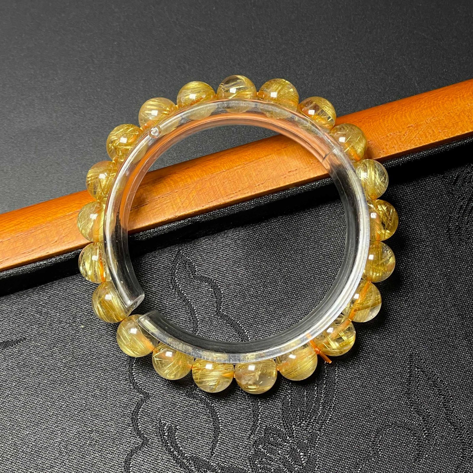 ☆金運特化☆特別御霊石☆✨ルチルクォーツ ブレスレット✨座敷 ☆金運特化☆特別御霊石☆✨ルチルクォーツ ブレスレット✨座敷