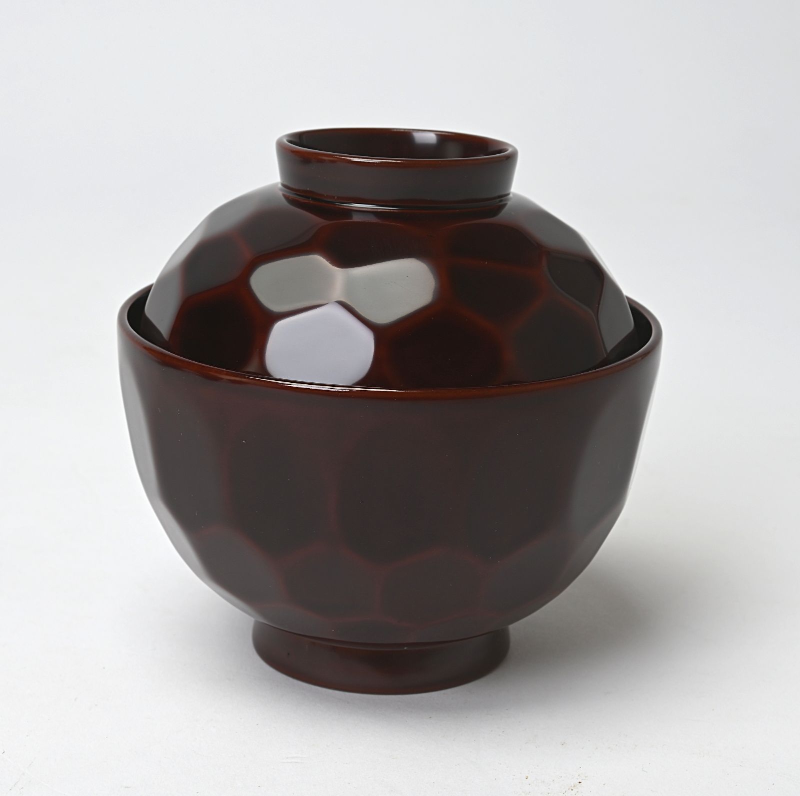 春秋蒔絵 亀甲椀