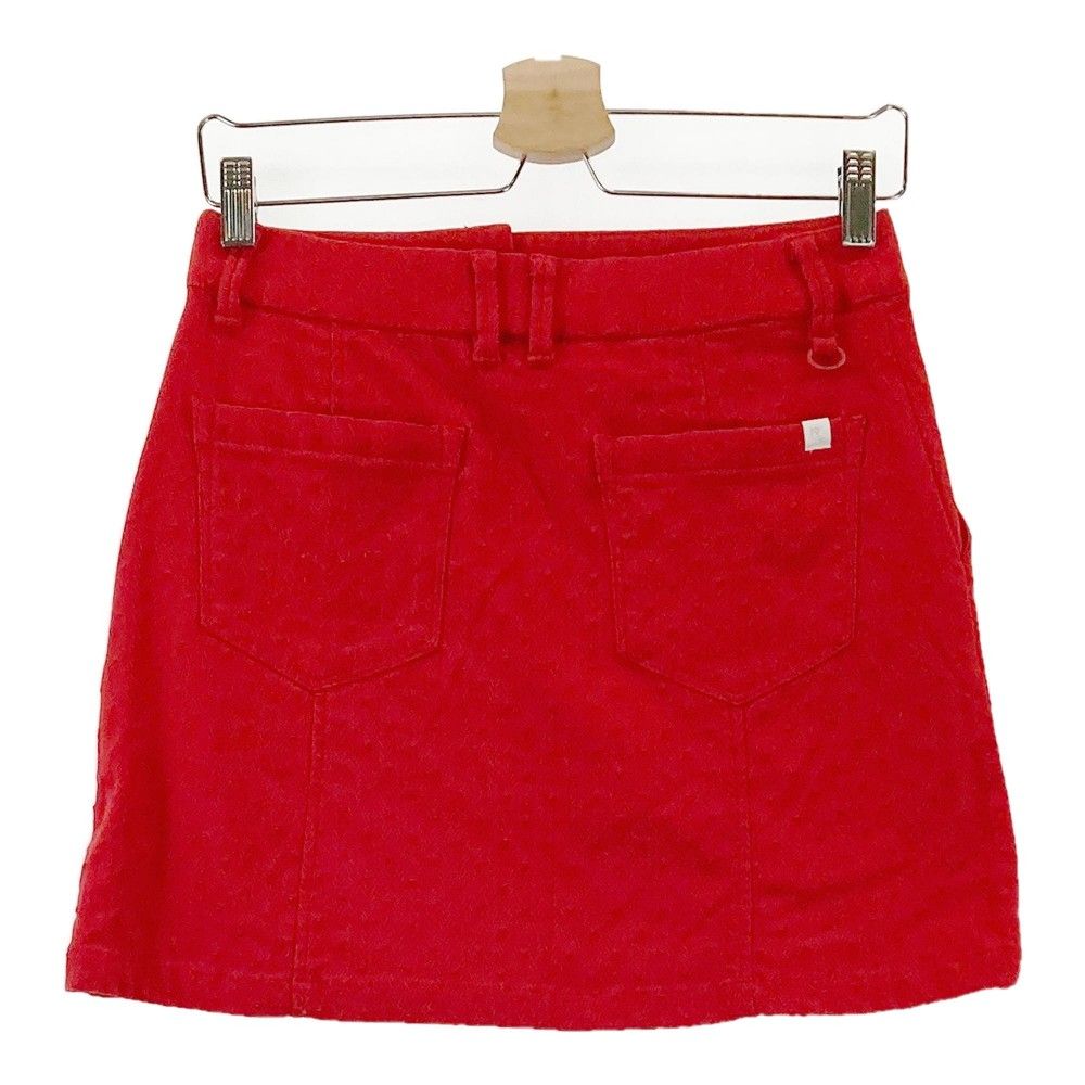 ☆SALE価格☆【美品】アルチビオ スカート レッド ドット柄織生地