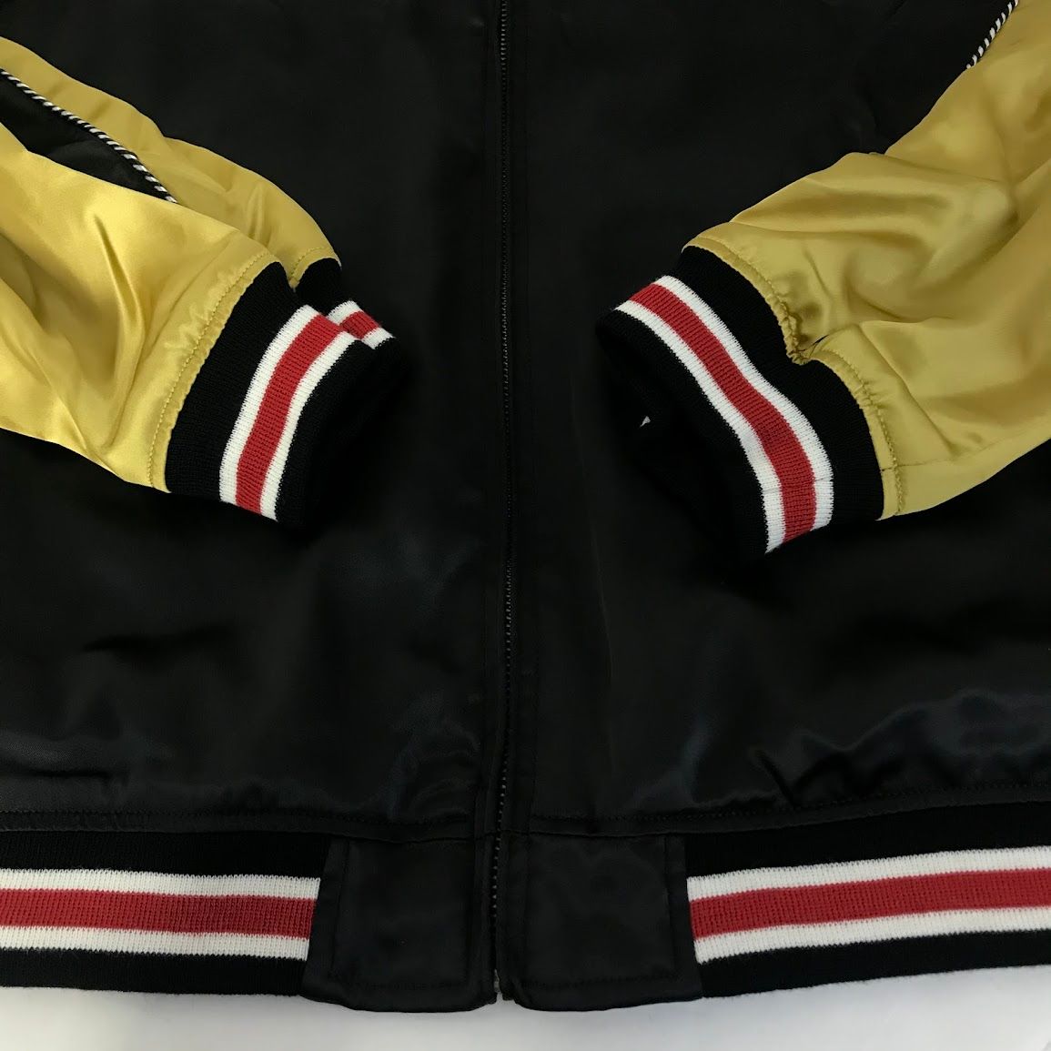 倉吉店】 墓場の画廊 花の慶次 前田慶次 リバーシブルスカジャン