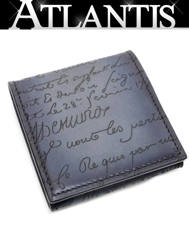 ベルルッティBerluti ケース小銭入れレザー カリグラフィー オリジン Berluti 銀座店 ベルルッティ オリジン コインケース カリグラフィ