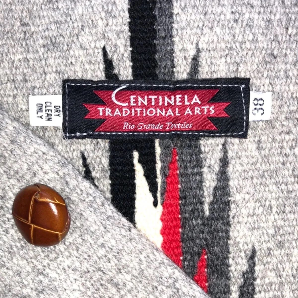 CENTINELA センチネラ ウール チマヨ ベスト ネイティブ グレー 