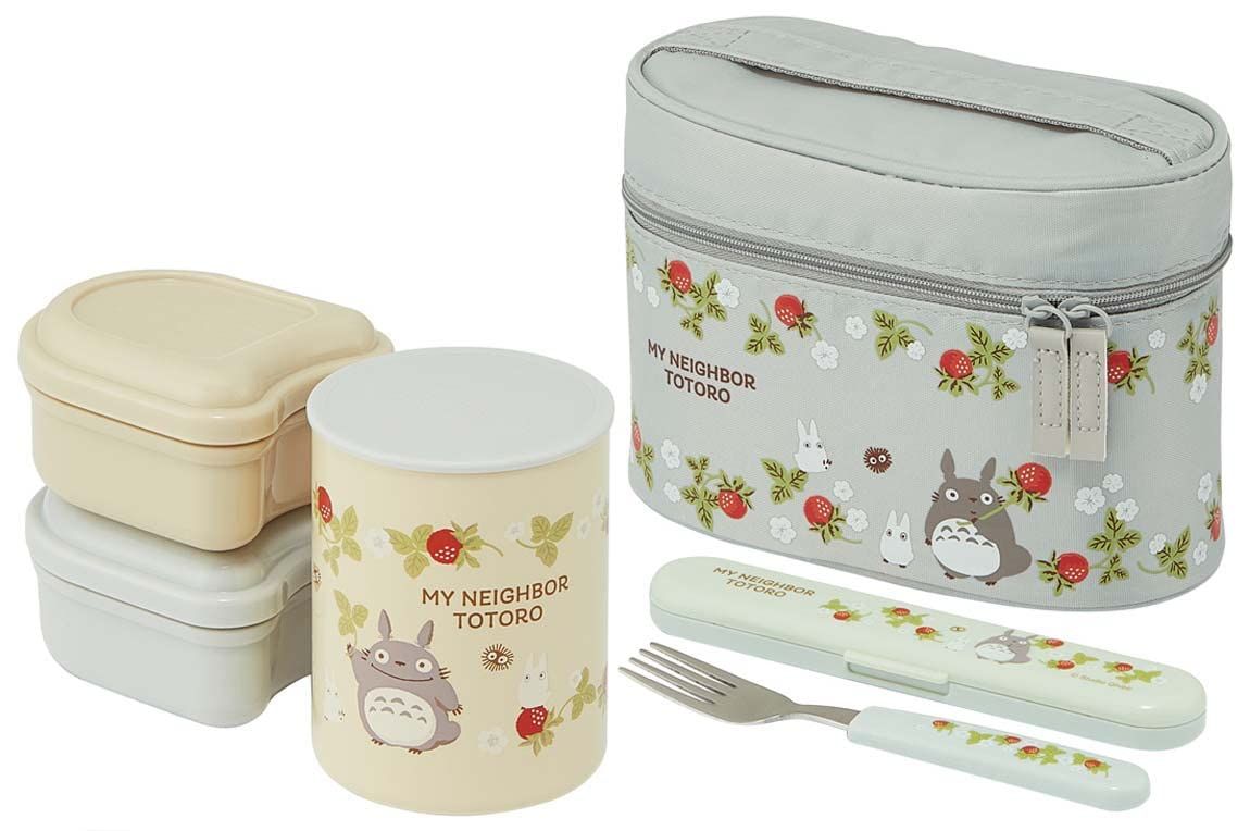 【特価商品】スケーター(Skater) 抗菌 保温弁当箱 ランチジャー となりのトトロ 木苺 560ml KCLJC6AG-A