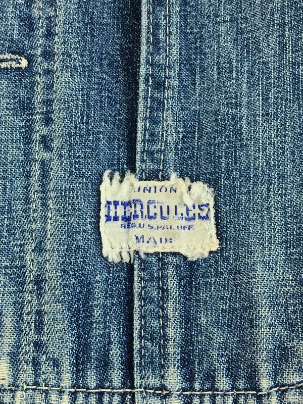 40s 50s 40s HERCULESヘラクレス デニム カバーオール 40's~50's HERCULES ヘラクレス デニムカバーオール