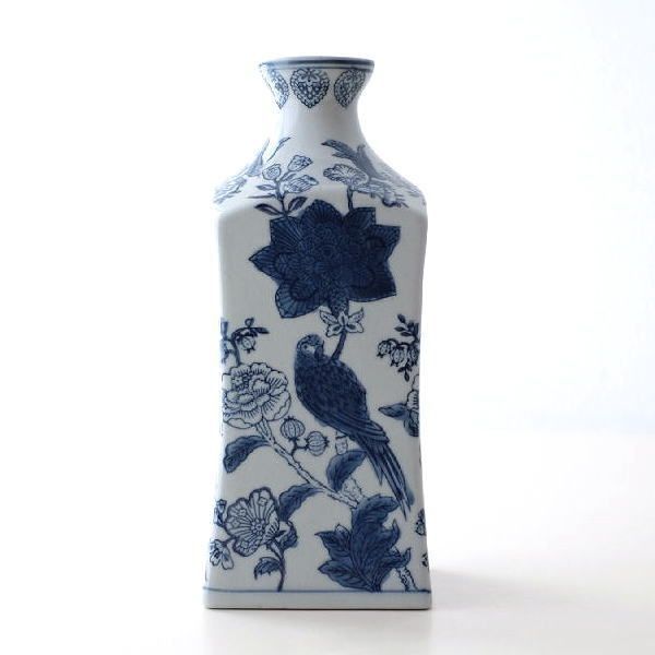 油壺 古伊万里 花と紗綾形紋様 Yahoo!オークション -「古伊万里油壺