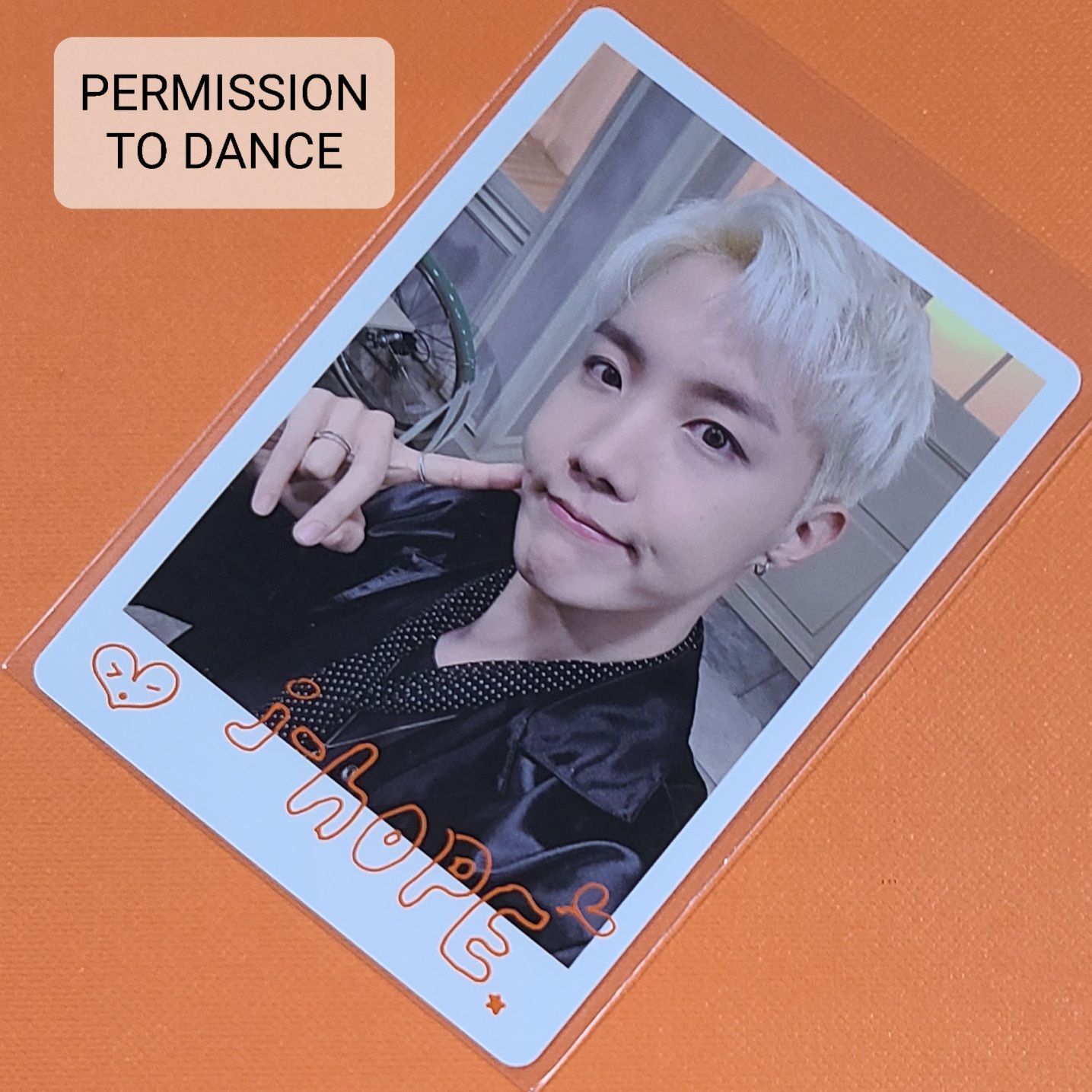 BTS PERMISSION TO DANCE ミニフォト SPECIAL CARD J-HOPE ホビ - メルカリ