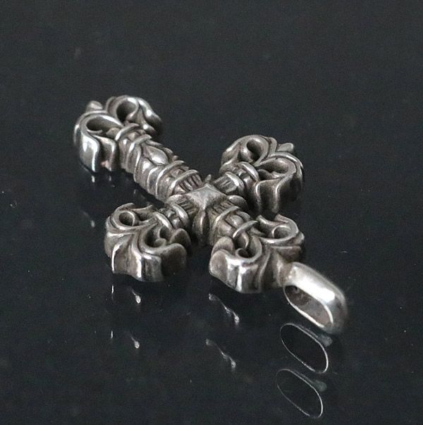 ネックレス シルバー タイニーフィリグリークロス silver925刻印入り ネックレス シルバー タイニーフィリグリークロス silver925刻印入り