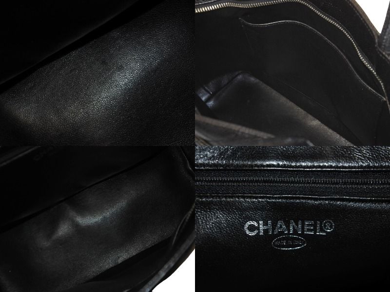 CHANEL シャネル ハンドバッグ 復刻トート キャビアスキン マトラッセ ...