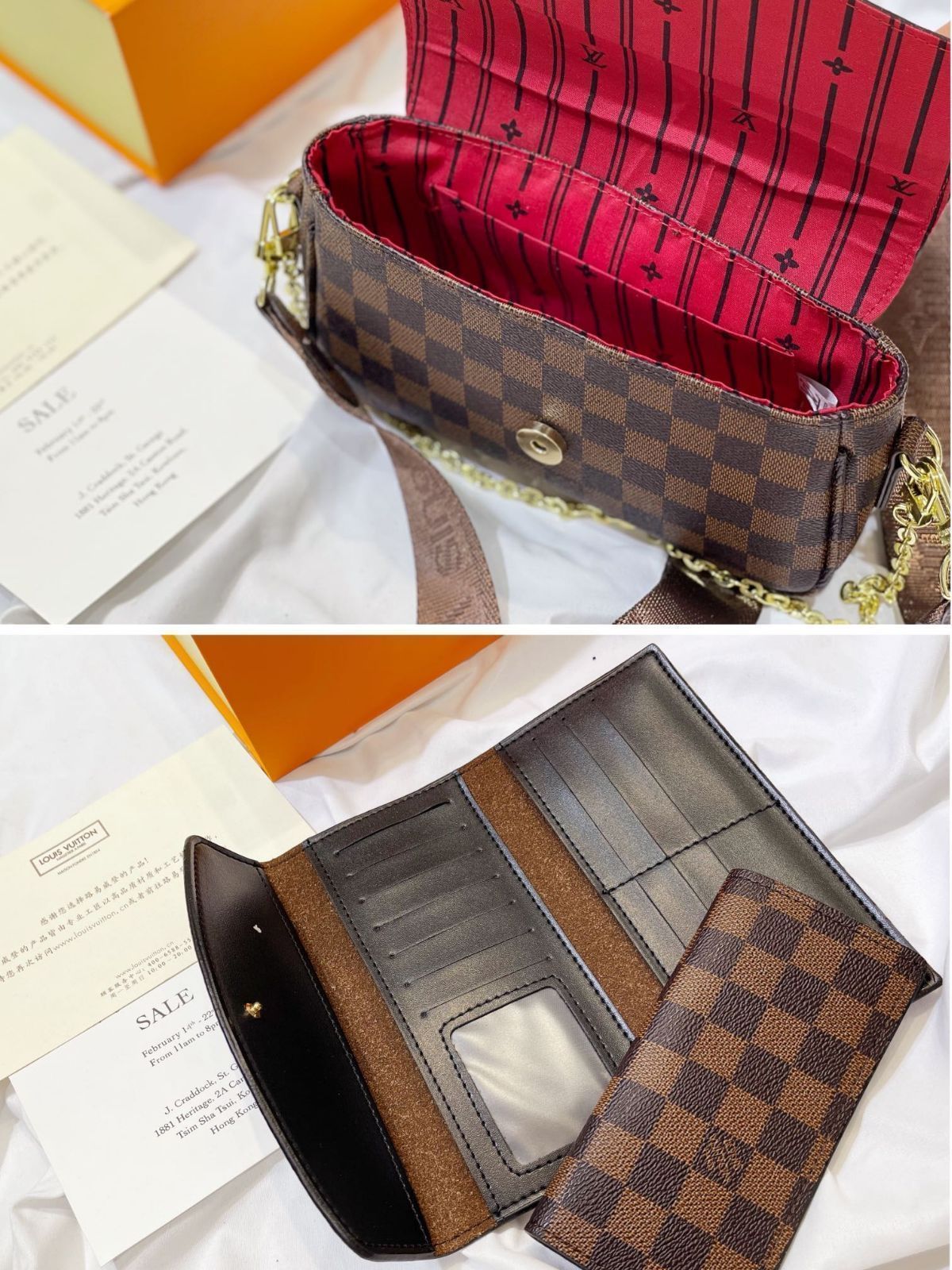 ☆美品☆LOUIS VUITTON ルイヴィトン ショルダーバッグ ハンドバッグ  財布  3点セット