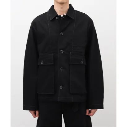LEMAIRE BOXY JACKET ルメール ボクシージャケット ブラック デニム
