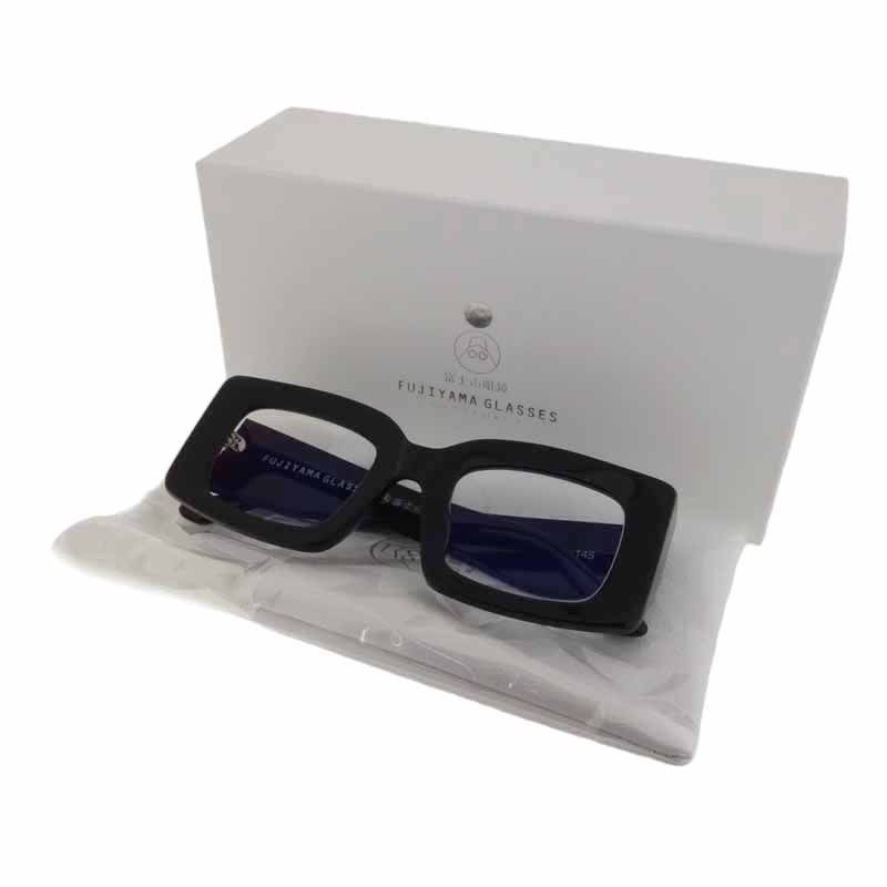 フジヤマメガネ 富士山眼鏡 FUJIYAMA ORIGINAL VOGUE BKCL メガネ サングラス ブラック サイズ ユニセックス48□24-145