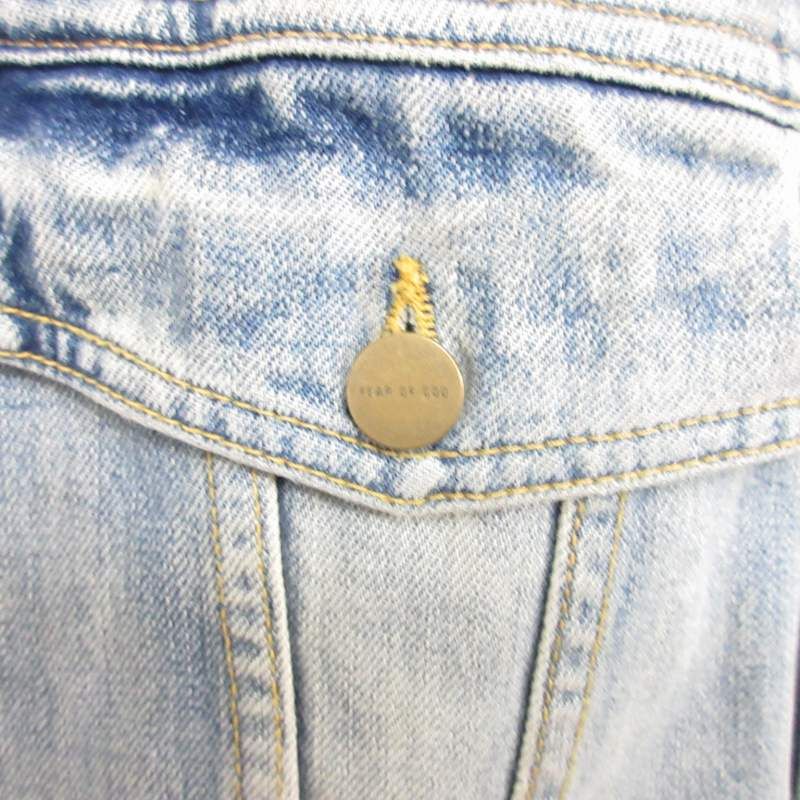 FEAR OF GOD デニム トラッカー ジャケット 7th SEVENTH SEVENTH COLLECTION Denim Trucker Jacket in 3 Year Wash