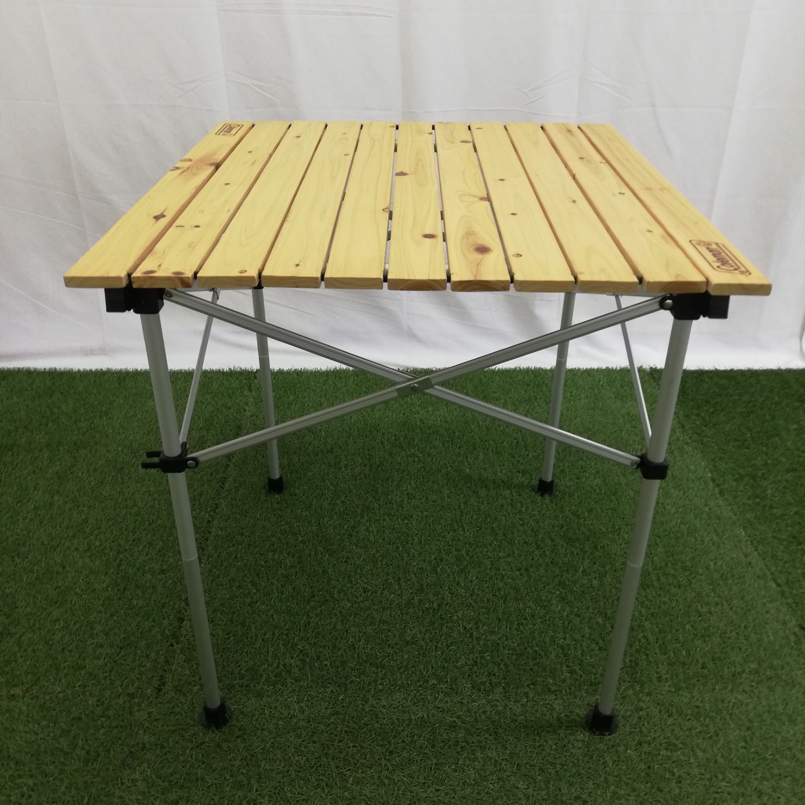 廃盤品 コールマン(Coleman) ナチュラルウッドロールテーブル 65 ナチュラルウッドロールテーブル クラシック/65 | コールマン