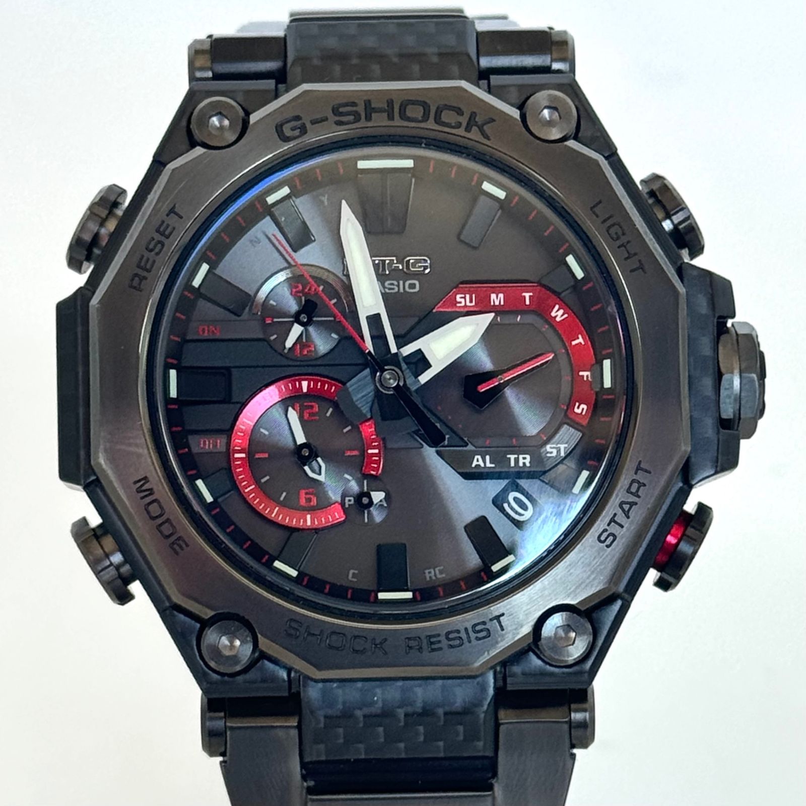 美品】カシオ G-SHOCK ジーショック MT-G MTG-B2000YBD-1AJF 電波ソーラー 黒 Bluetooth - メルカリ