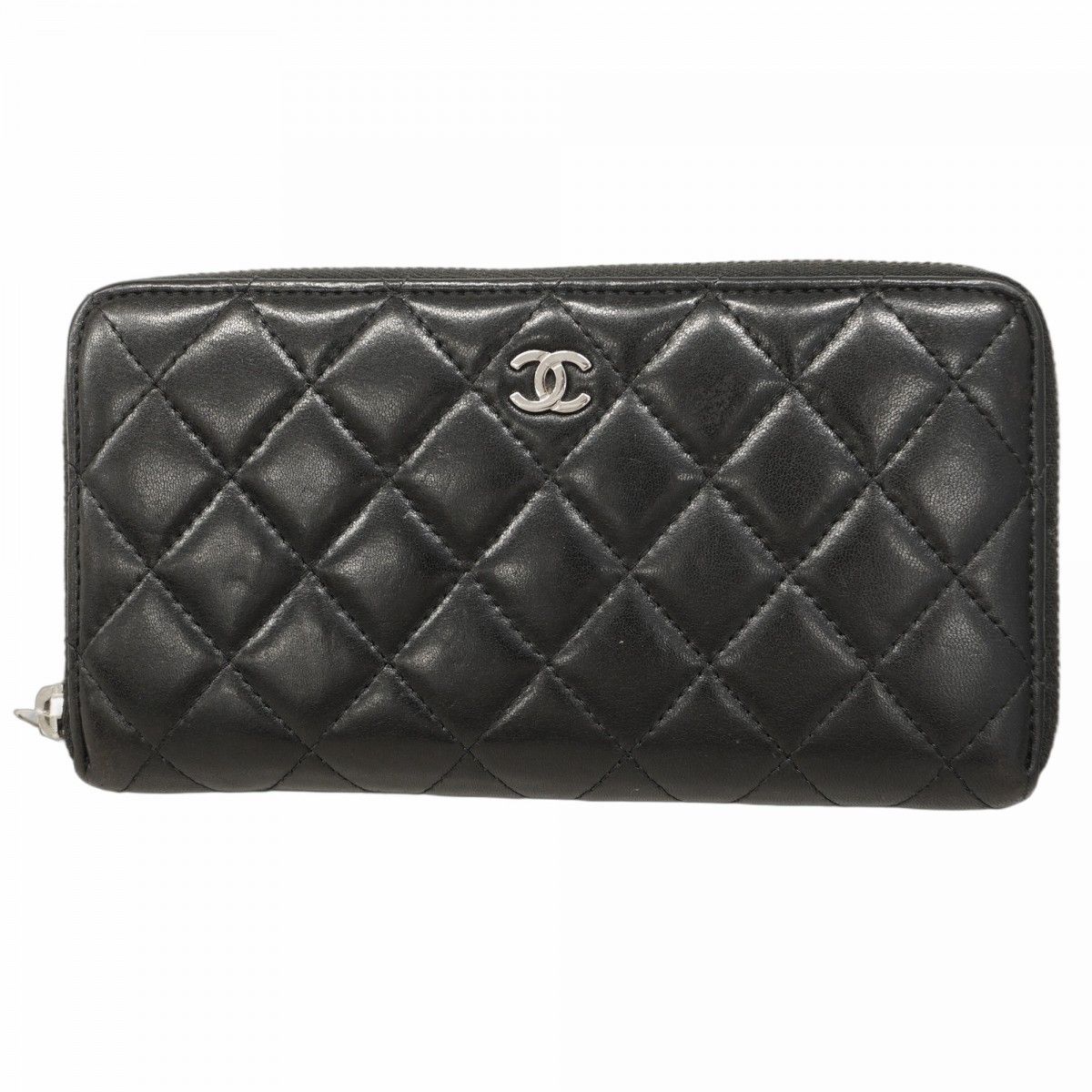 CHANEL☆ マトラッセ財布 CHANEL シャネル 二つ折り財布 MATELASSE マトラッセ AP0229