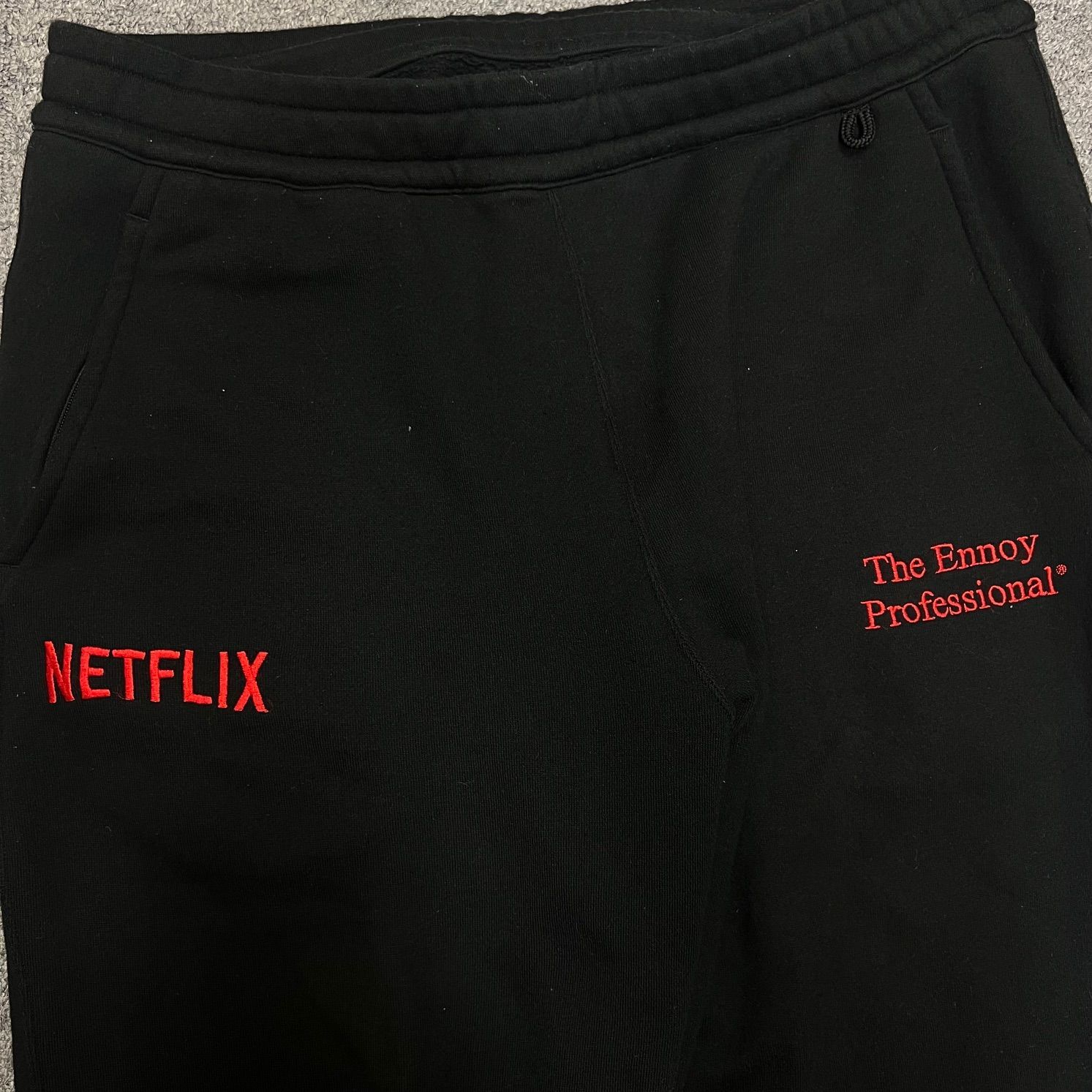 ENNOY × スタイリスト私物 23AW NETFLIX 刺繡 スウェットパンツ ENNOY × スタイリスト私物 23AW NETFLIX 刺繡 スウェットパンツ