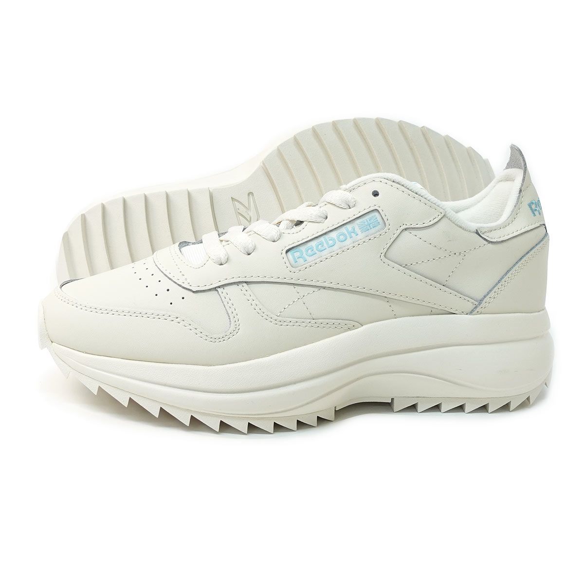 【新品】リーボック REEBOK スニーカー 厚底 レディース クラシックレザー スペシャル エクストラ CLASSIC LEATHER SP EXTRA 100009248 チョーク