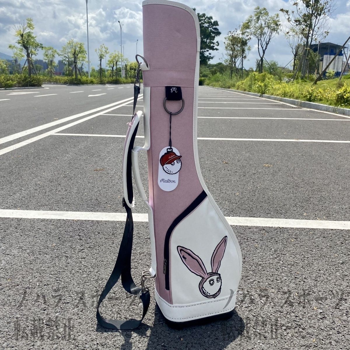 GOLF スポーツ Malbon マルボン ゴルフバッグ キャディバッグ ゴルフ