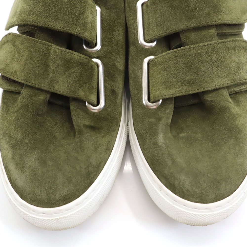 ソロヴィエール イタリア製 RUDY ベルクロ スエードレザー シューズ 40