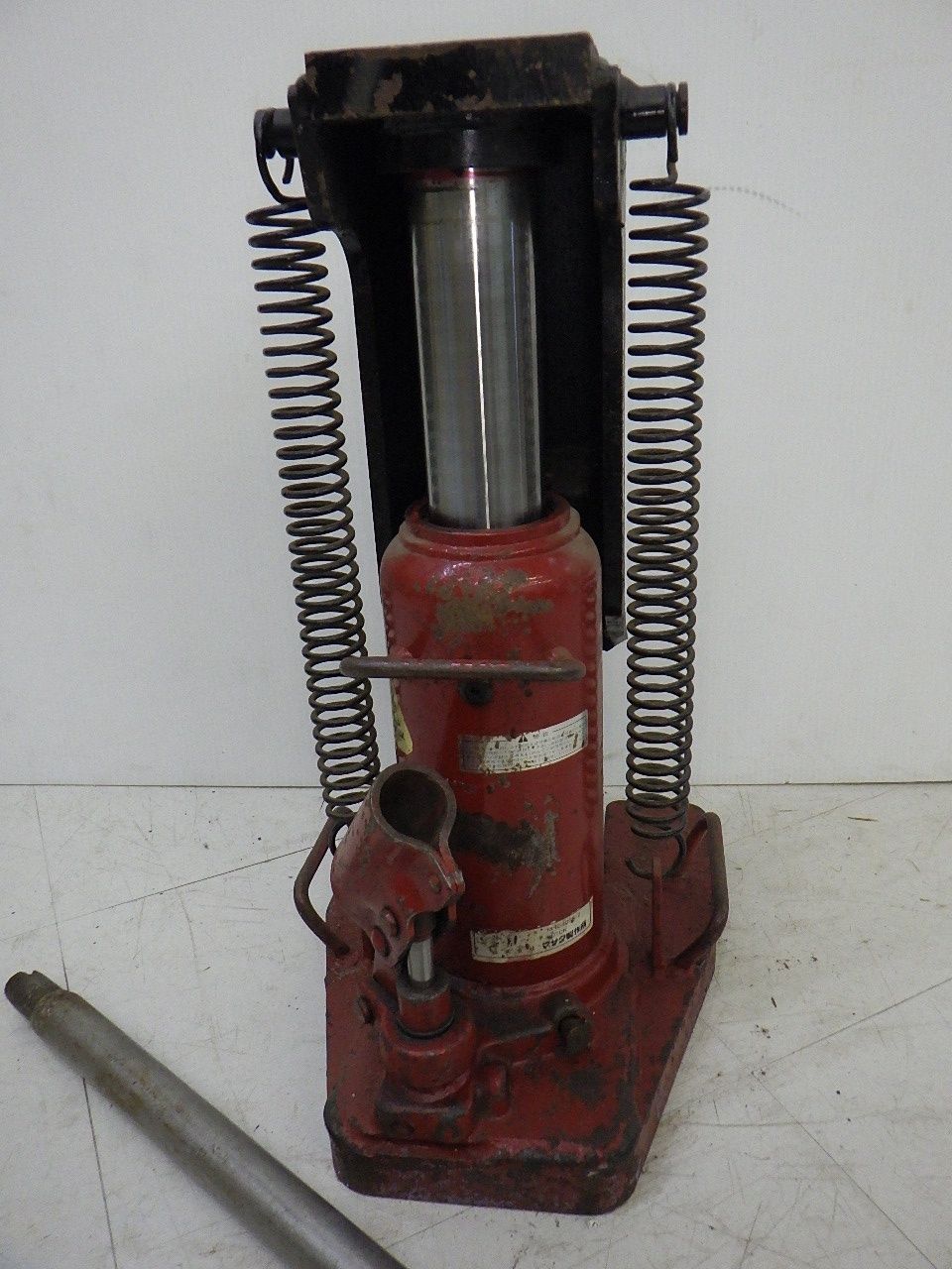 マサダ 爪ジャッキ MHC-10RS-2 10トン 重量35kg 油圧 ハンドル自作 品