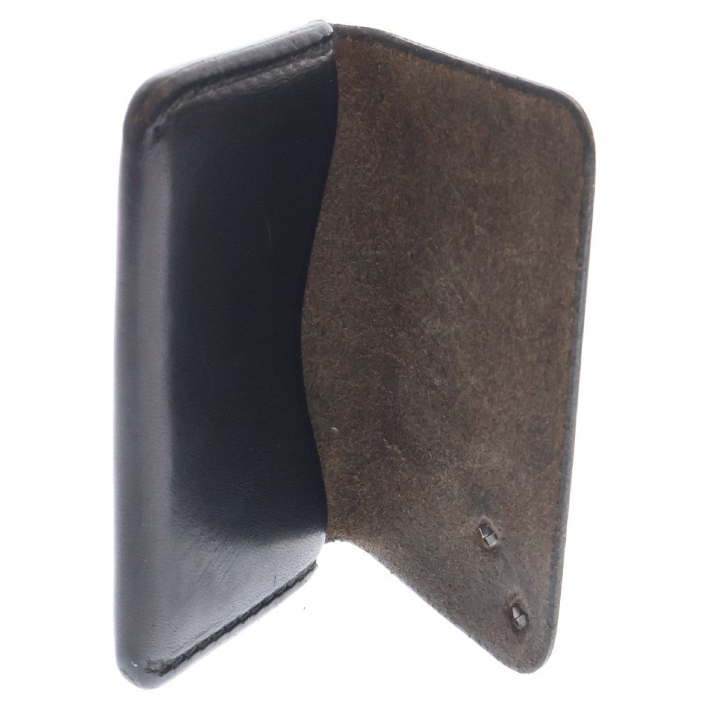 goro's (ゴローズ) ハーフコンチョ付き名刺入れブラックシルバー