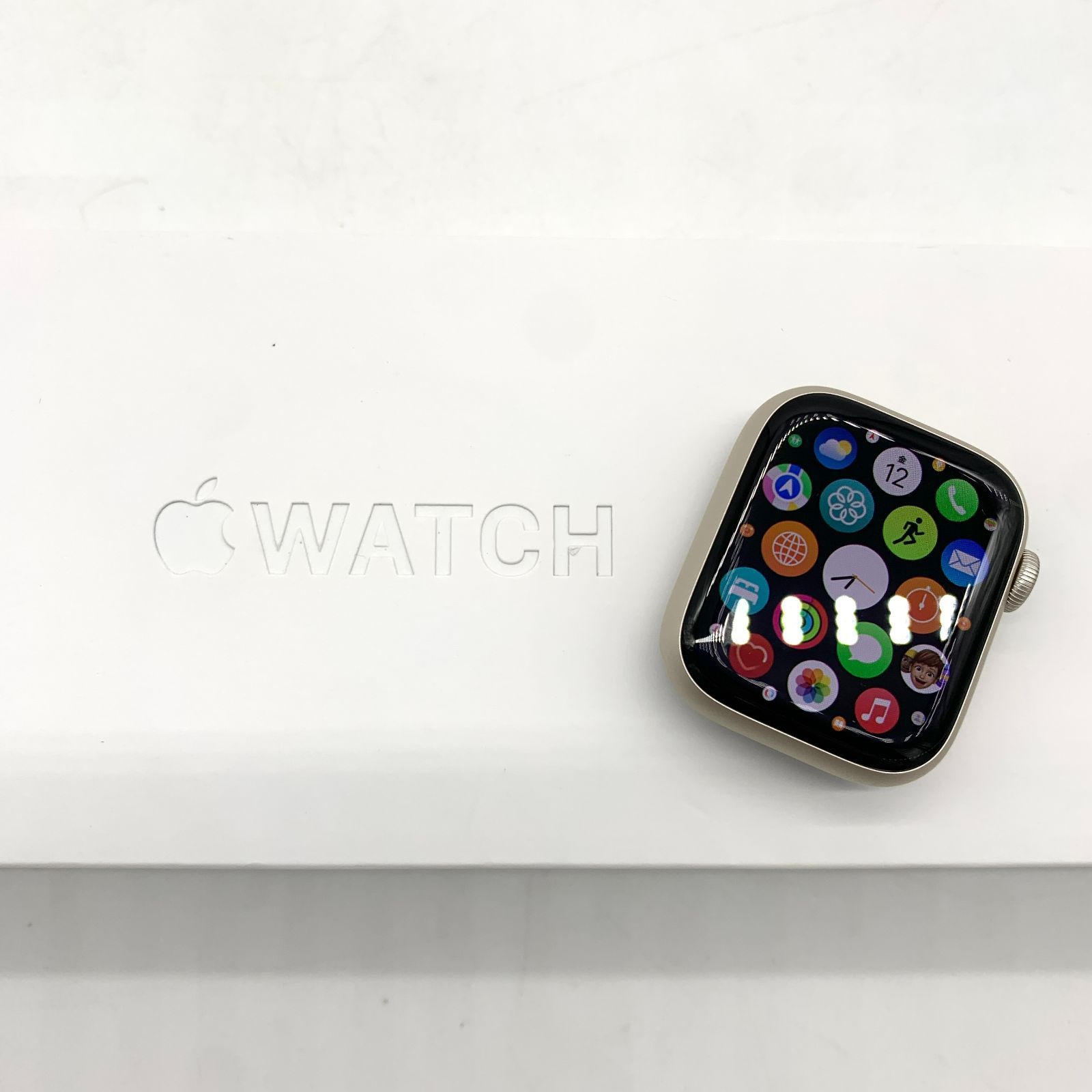 ▽【Ａランク】Apple Watch Series 7 GPS+Cellularモデル 41mm MKHR3J