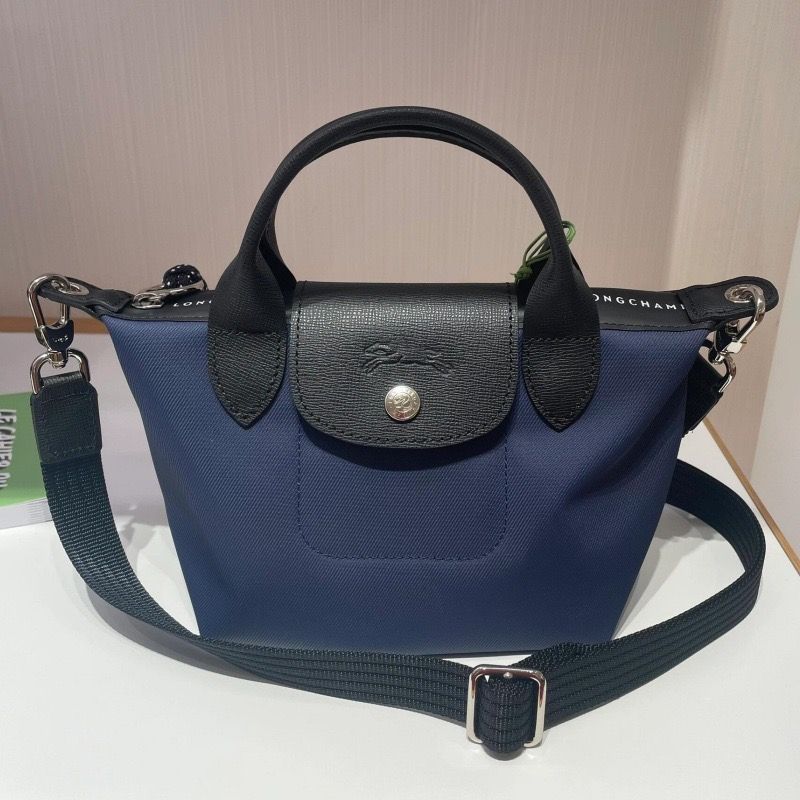 LONGCHAMP ロンシャン ル プリアージュ エナジートップハンドルバッグ  プリアージュ 2WAY ショルダーバッグ ハンドバッグ S ブルー