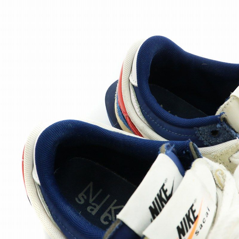 ナイキ NIKE サカイ sacai ズーム コルテッツ Zoom Cortez White and University Red スニーカー  シューズ 靴 US7.5 25.5cm 白 マルチカラー DQ0581 100 - メルカリ