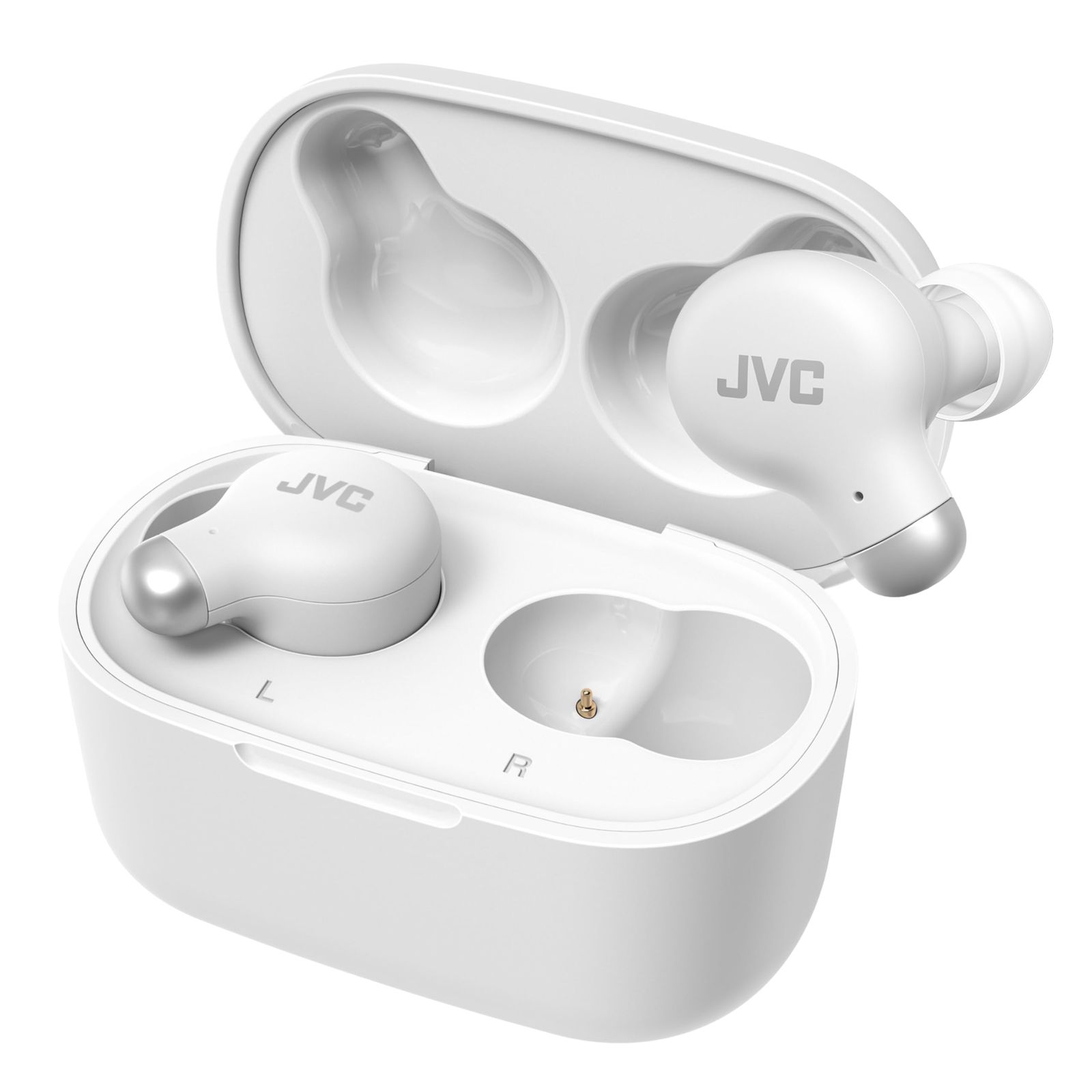 JVCケンウッド JVC HA-Z251T-W ワイヤレスイヤホン Bluetooth Ver5.3 ノイズキャンセリング 外音取込み機能 マイク付き 最大28時間再生 小型 軽量 防滴 IPX4 低遅延モード テレワーク ホ ホワイト 単品 単品
