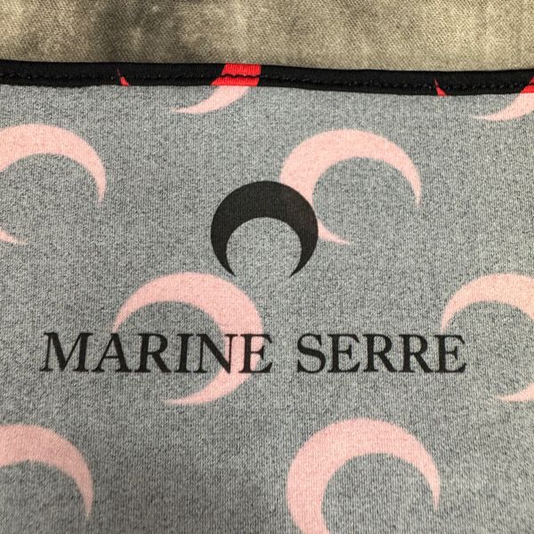 未使用】Marine serre/マリーンセル MOON PRINTED JERSEY SECOND