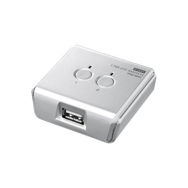 まとめ サンワサプライ USB2.0手動切替器 2回路 SW-US22N ×2セット