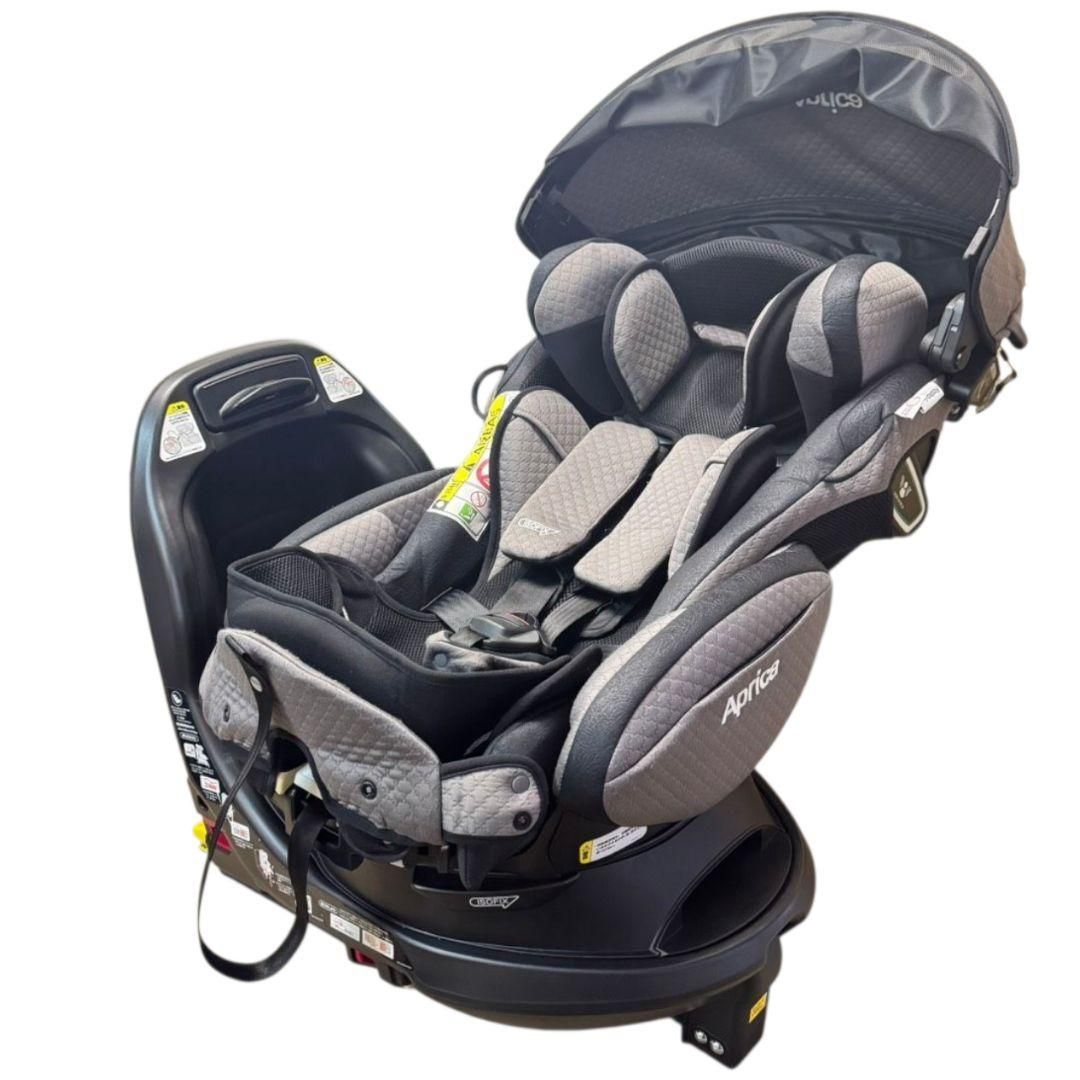  クリーニング済 アップリカ ISOFIX 360°セーフティー AB チャイルドシート用品 チャイルドシート