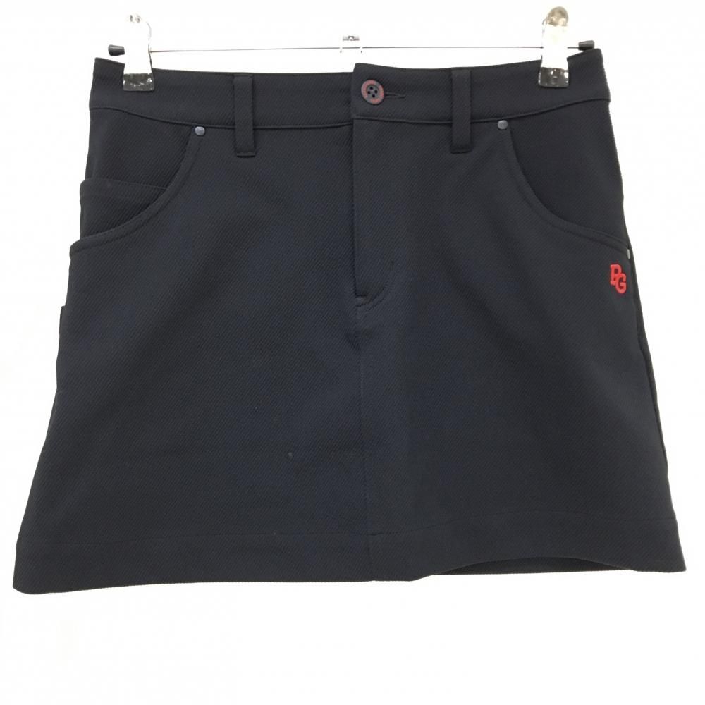 パーリーゲイツ ストレッチスカート ダークネイビー ロゴレッド レディース 0 S ゴルフウェア 2025年モデル PEARLY GATES