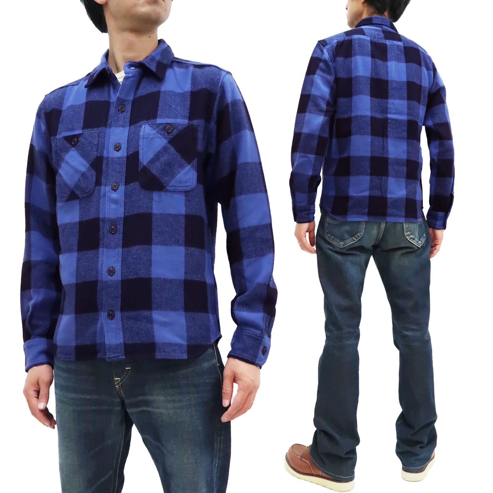 桃太郎ジーンズ) Momotaro Jeans 長袖シャツ MLS1010M23 メンズ