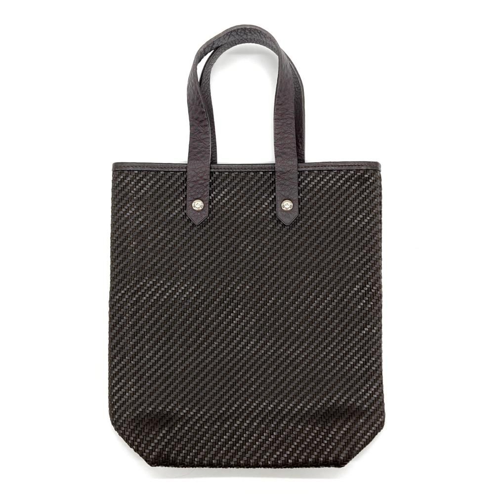 エルメス HERMES アメダバ ディアゴ PM トートバッグ レザー ポリエステル ブラウン レディース