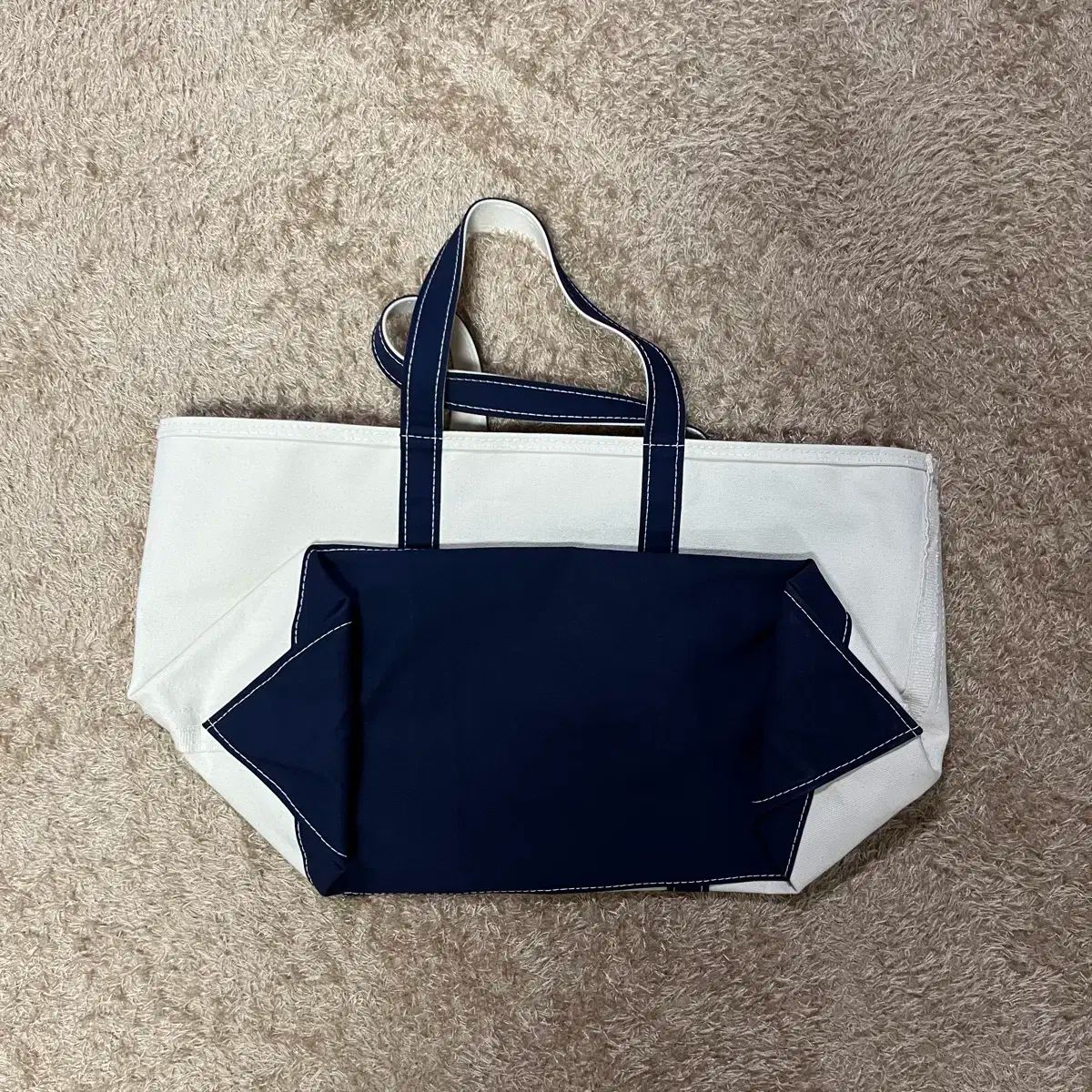 L ） L.L.Bean(エルエルビーン) トートバッグ ジッパートップ