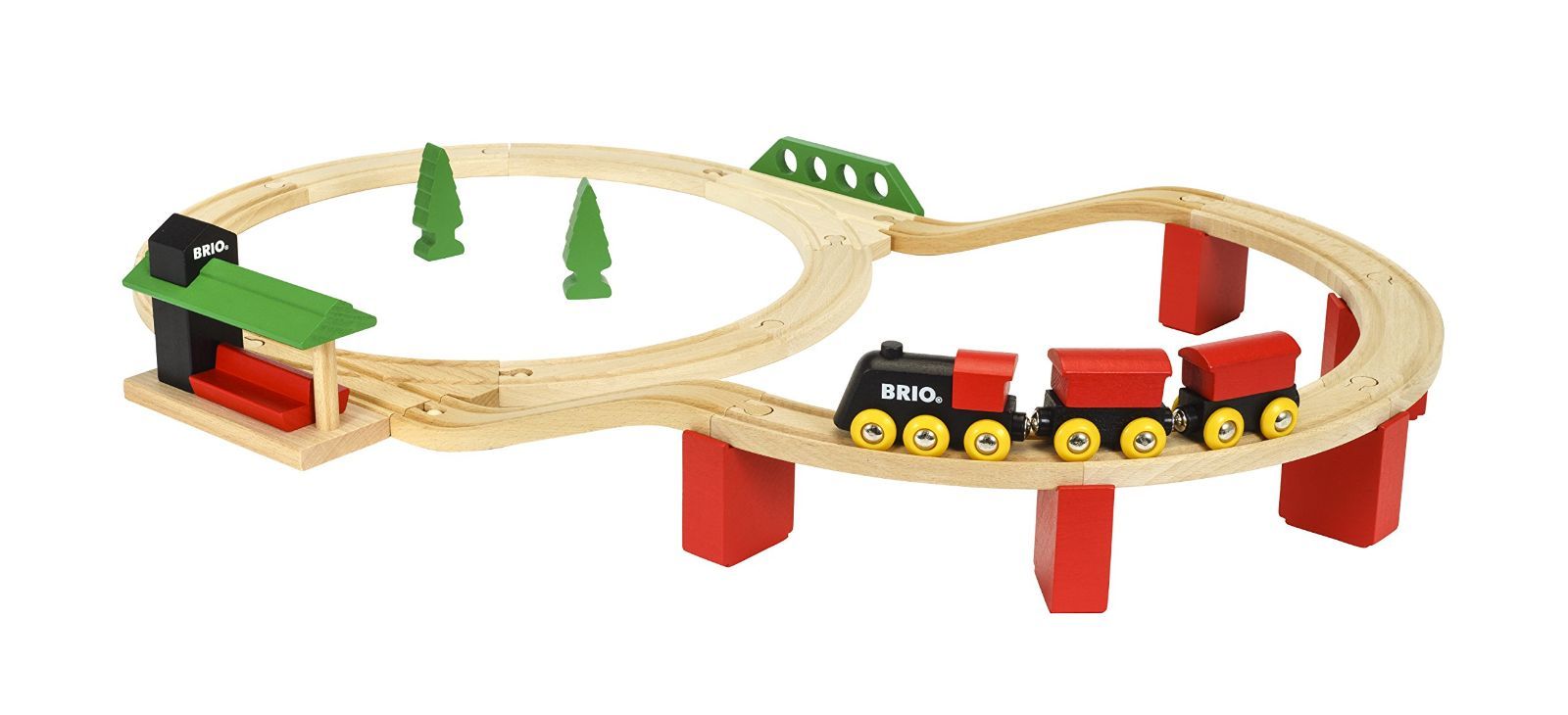  BRIO クラシックDXレールセット 33424 その他 文房具 事務用品