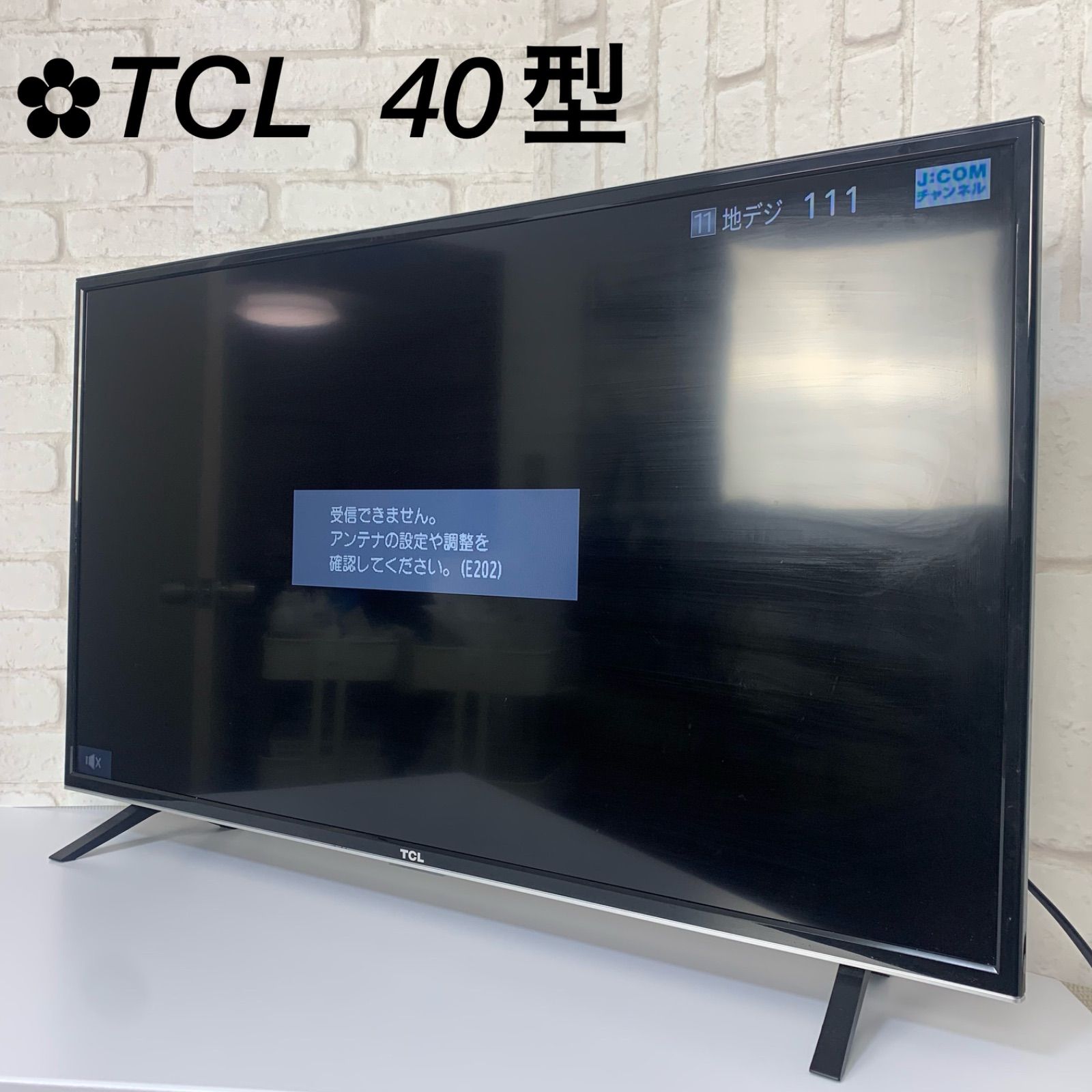 TCL 液晶カラーテレビ 40D2900F 2018年製 40型-