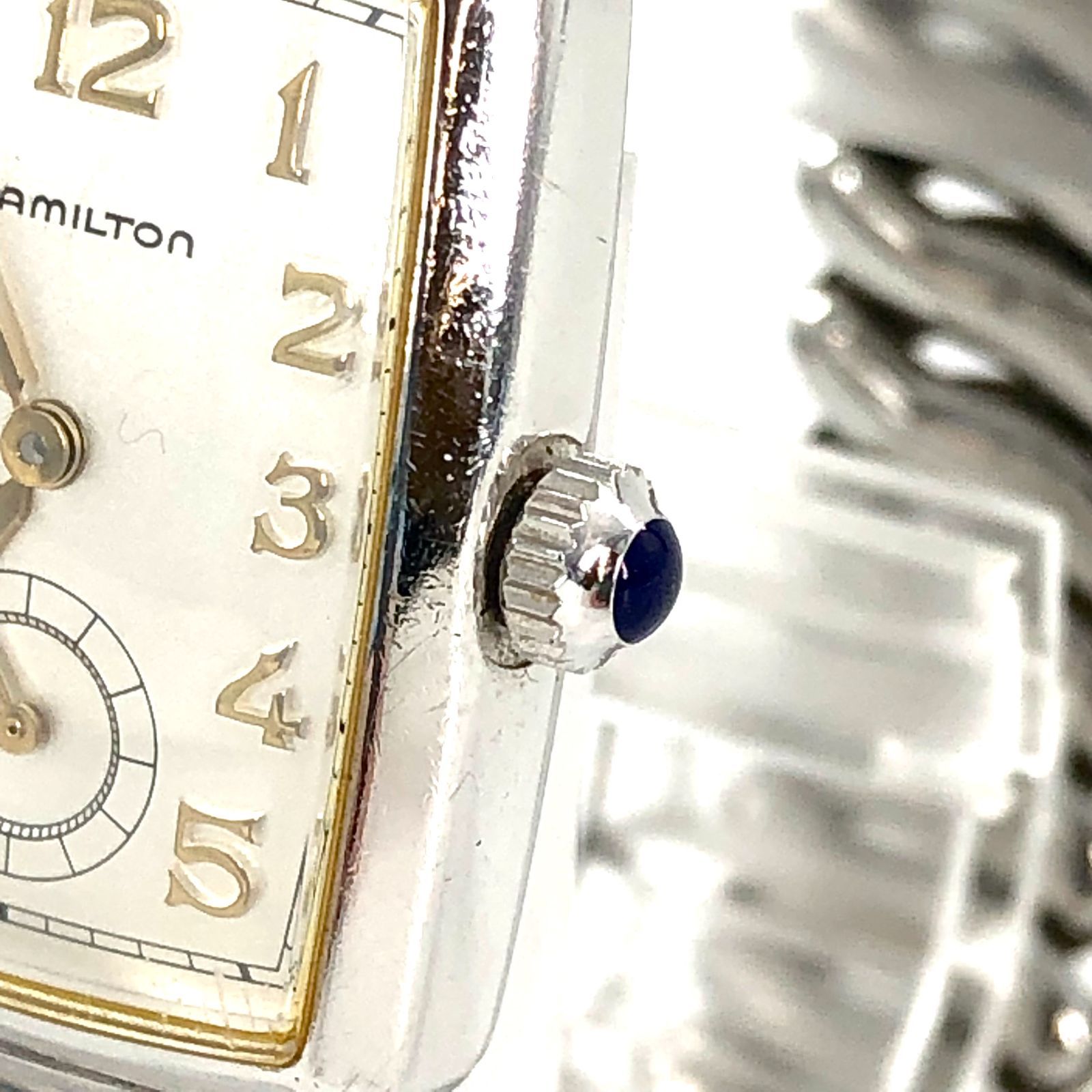HAMILTON ハミルトン レディース腕時計 ベントン 6249 SS/QZ 稼働品