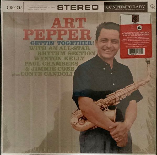 ワールドワイドLP Art Pepper Gettin Together! CR00713 Craft Recordings |00260