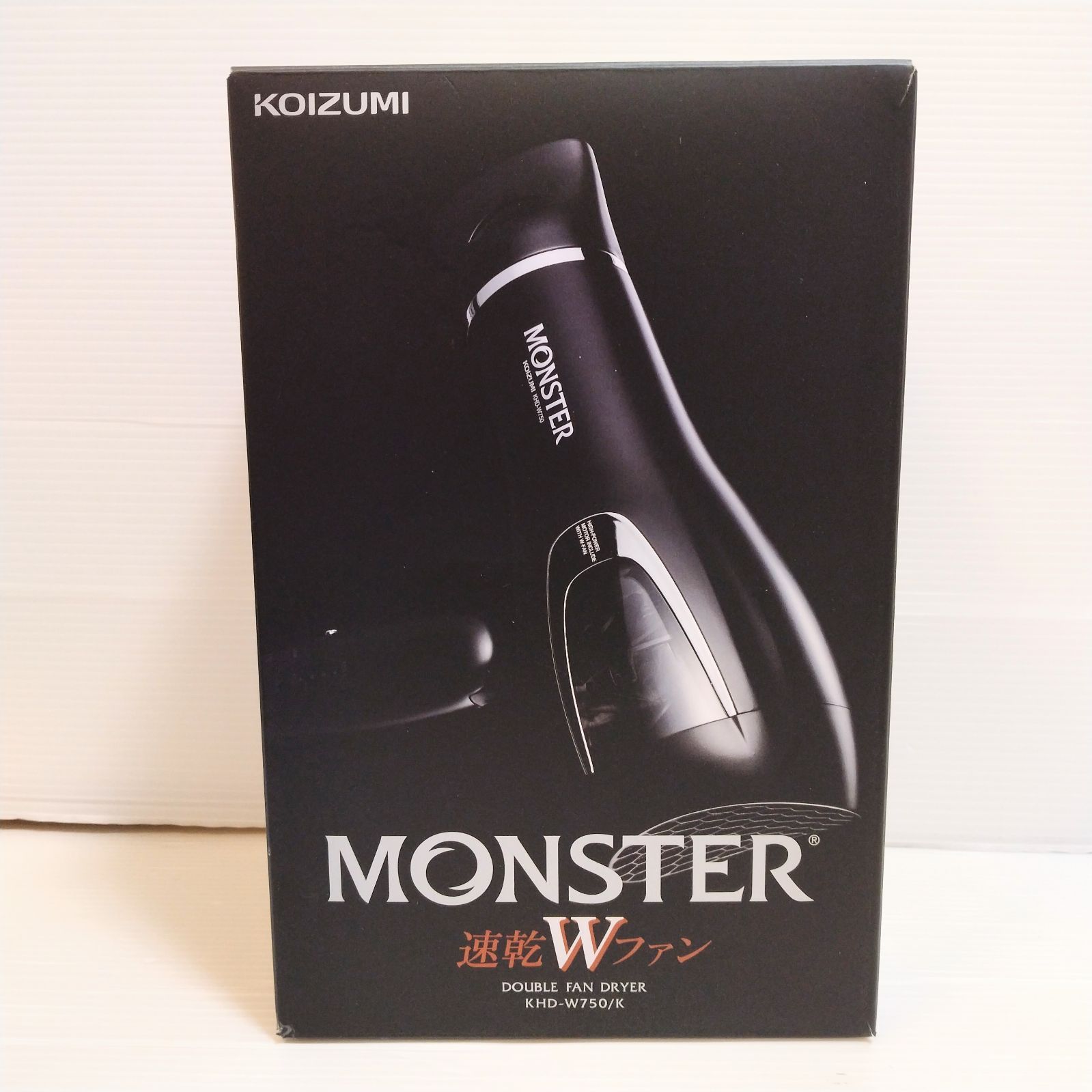 KOIZUMI ヘアドライヤー モンスター KHD-W750/K