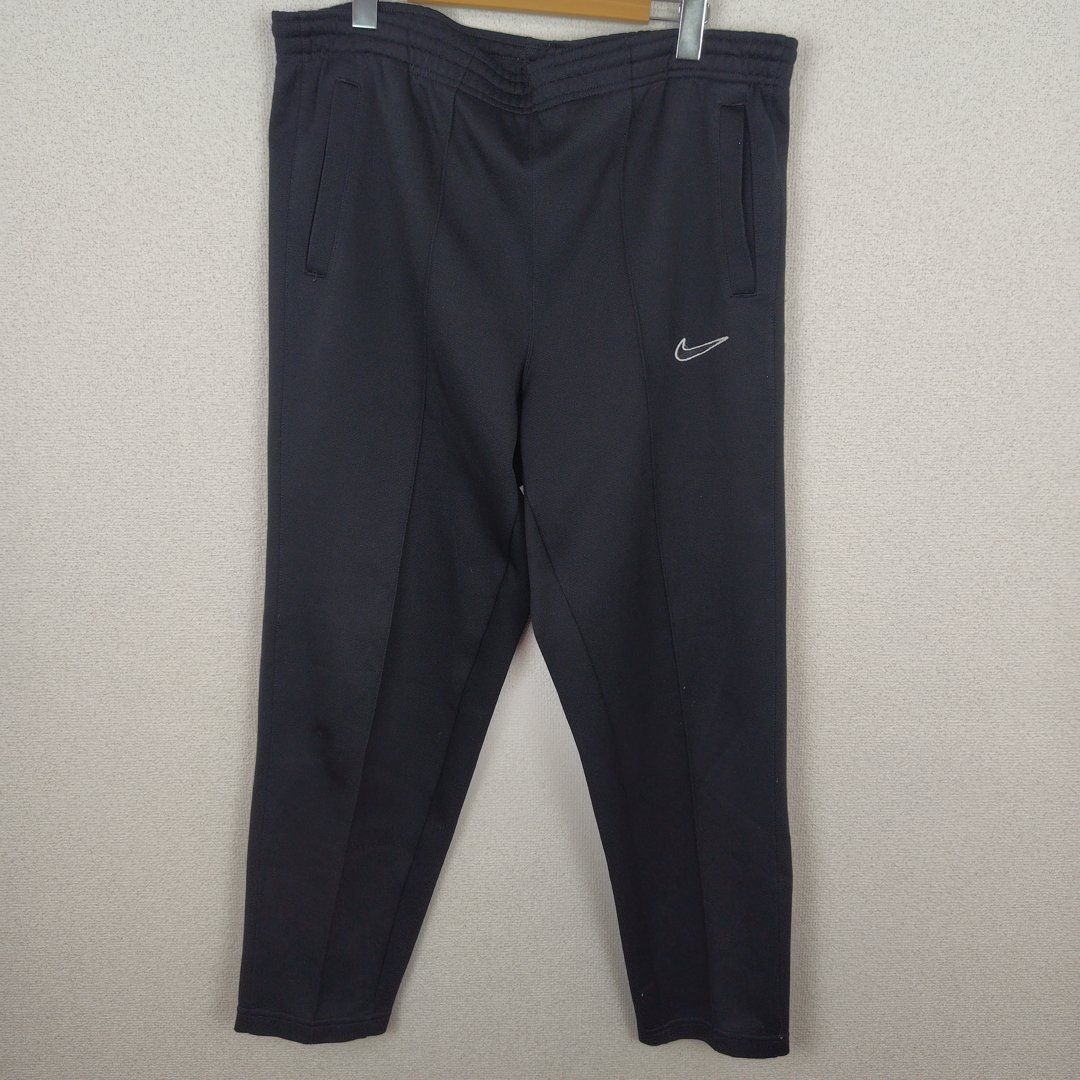 NIKE ナイキ トラックパンツ センタープレス 刺繍スウッシュロゴ