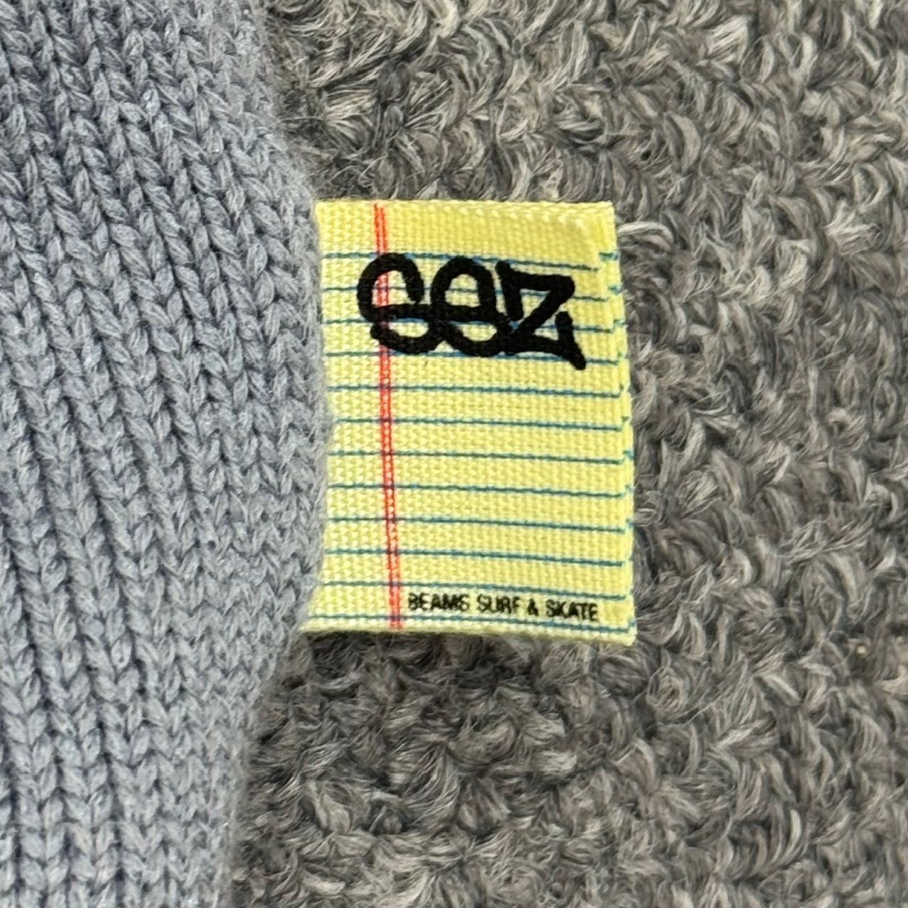 SSZ 22SS FREDPERRY L/S TEACHER C/G ティーチャー ニット 
